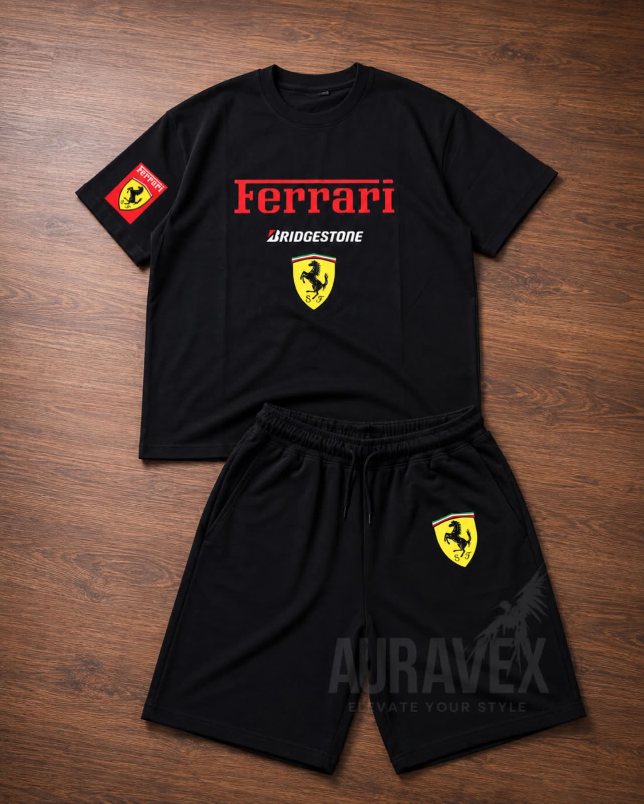 ENSEMBLE OVERSIZE - FERRARI