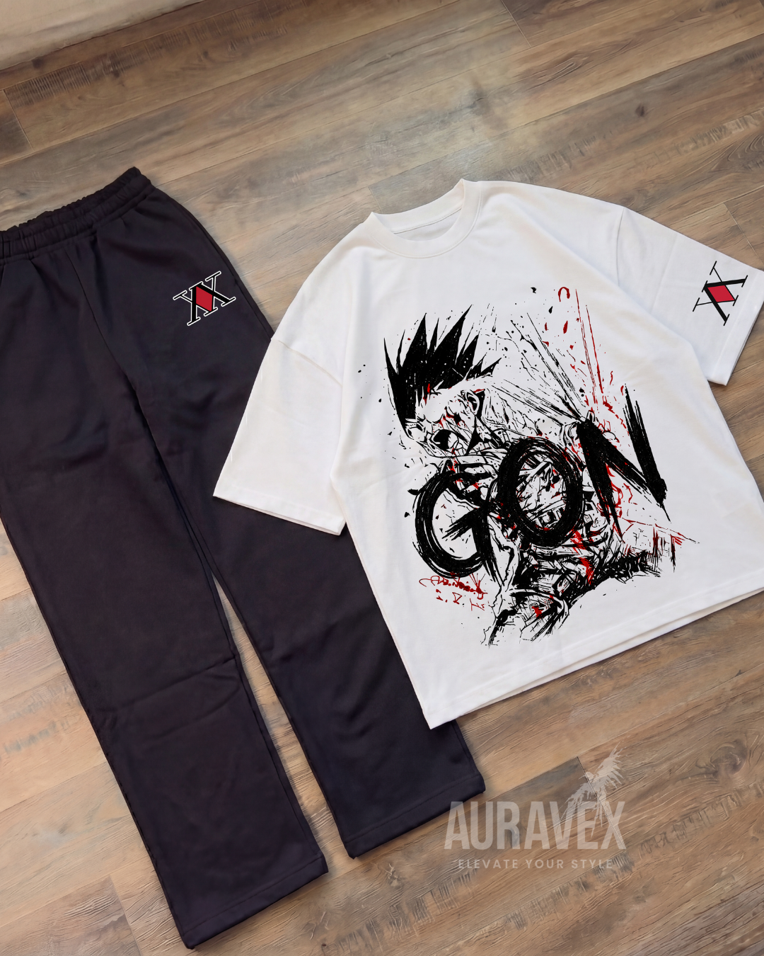 Ensemble Gon Rage Oversize