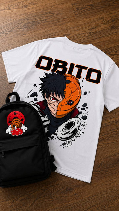 TSHIRT & CARTABLE OBITO