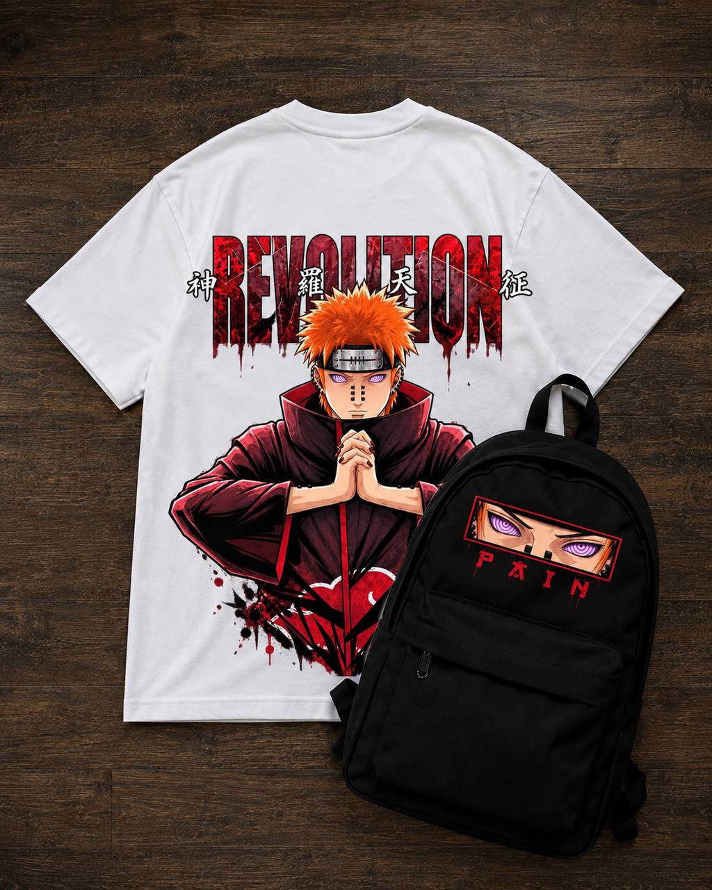 TSHIRT & BACKPACK PAIN PREMIUM QUALITY