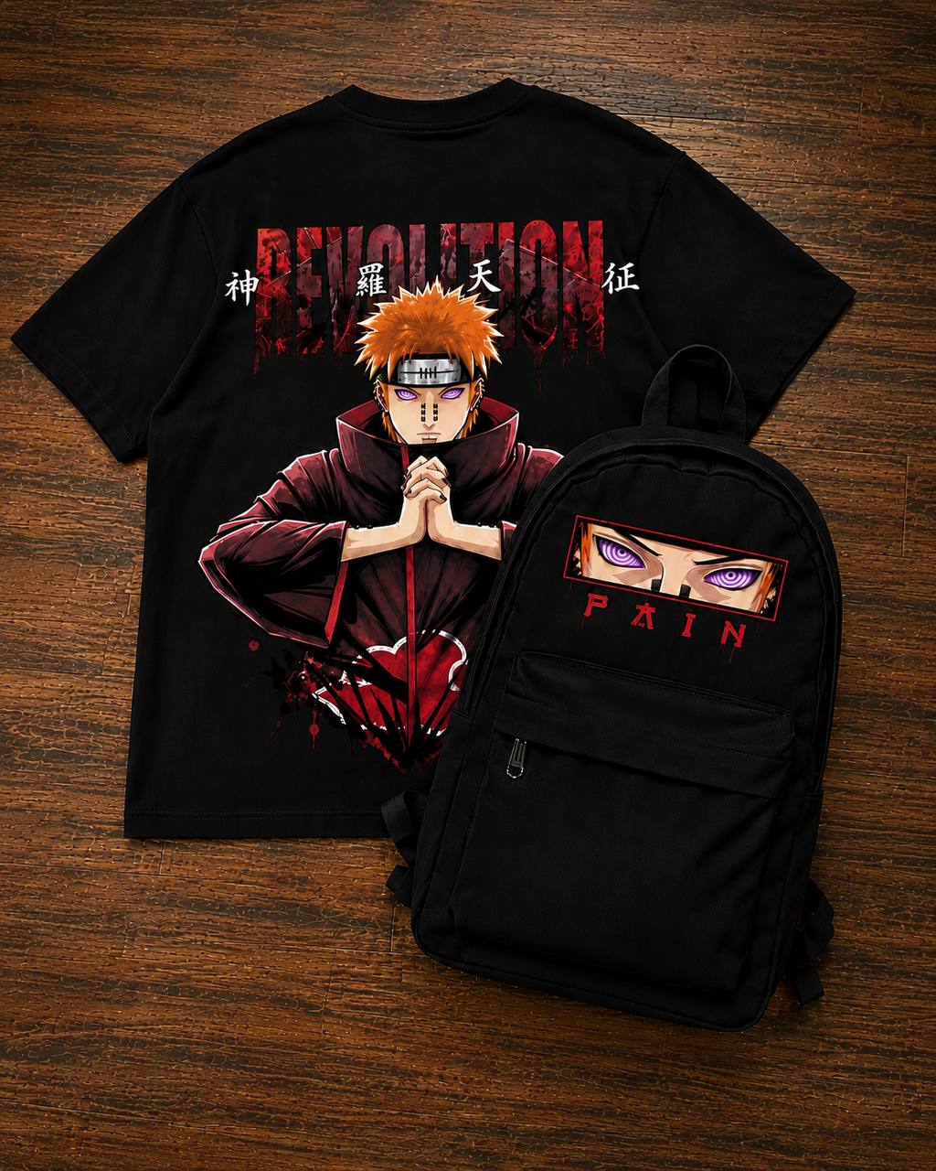 TSHIRT & BACKPACK PAIN PREMIUM QUALITY