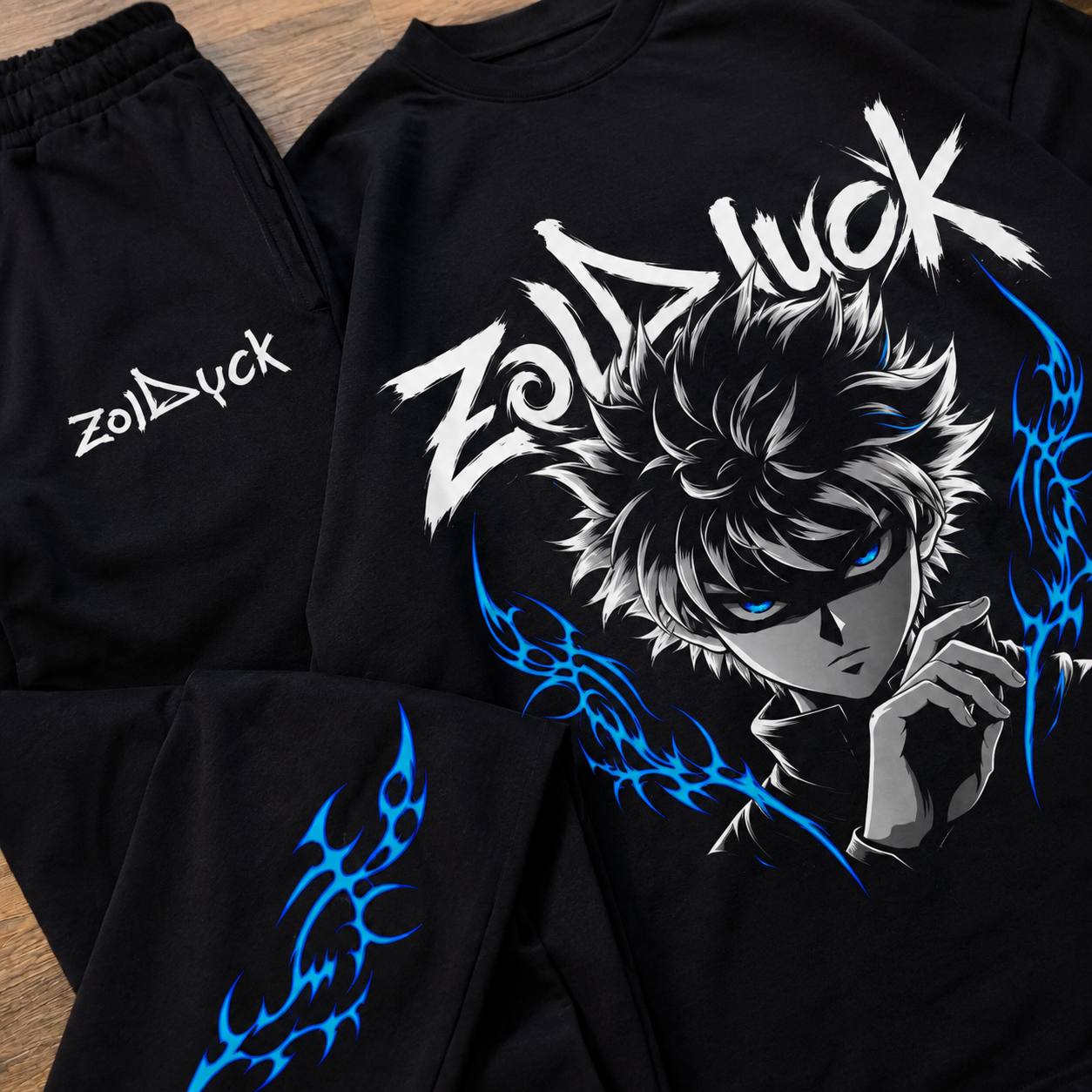 ENSEMBLE OVERSIZE ZOLDYCK BLUE