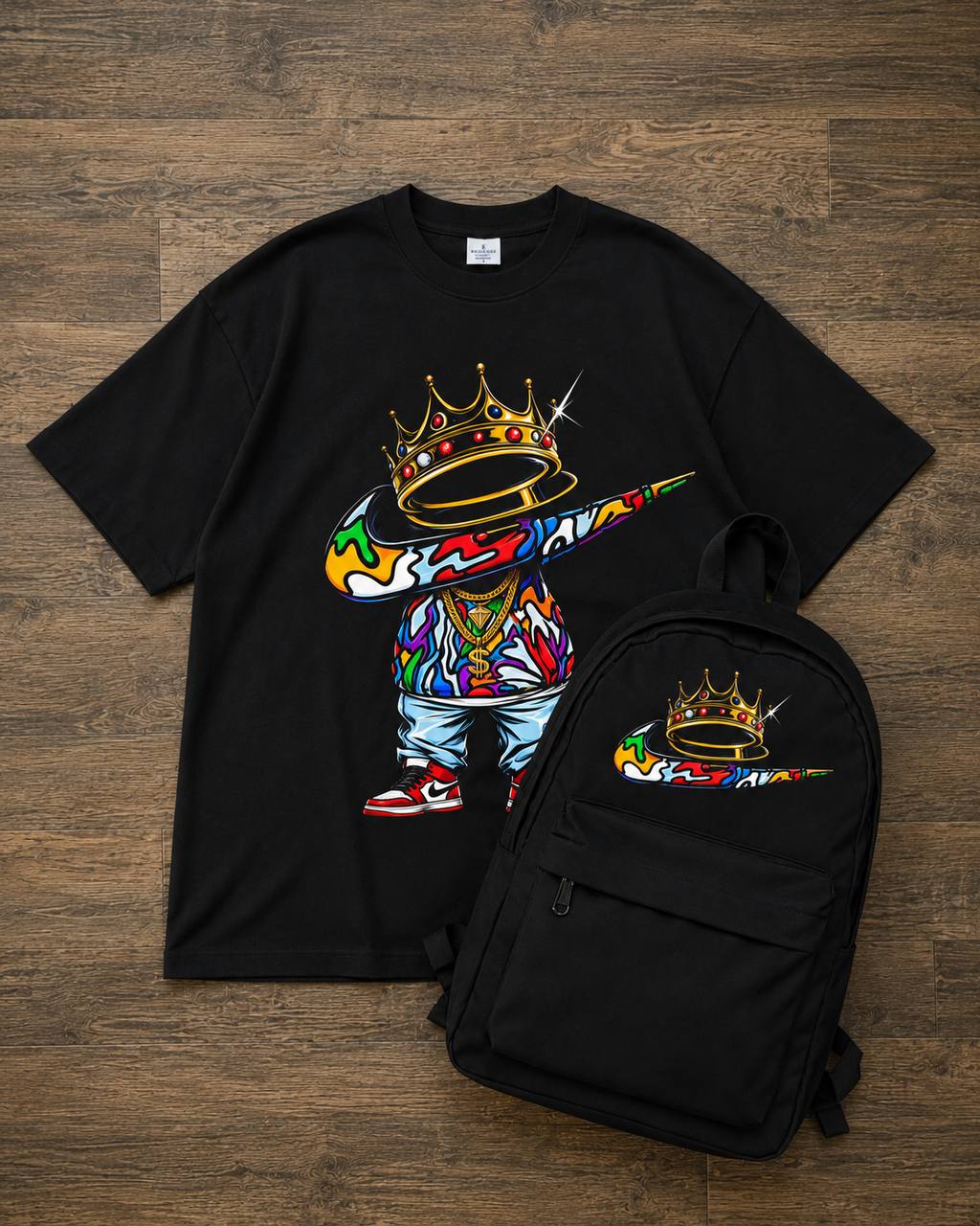 TSHIRT & BACKPACK NIKE KING PREMIUM QUALITY