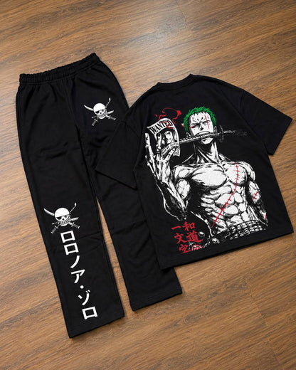 ENSEMBLE OVERSIZE ZORO SWORD  T-Shirt  + JOGGER