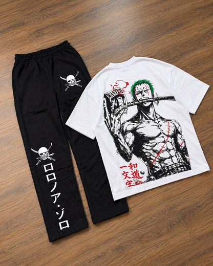 ENSEMBLE OVERSIZE ZORO SWORD  T-Shirt  + JOGGER