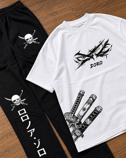 ENSEMBLE OVERSIZE ZORO SWORD  T-Shirt  + JOGGER