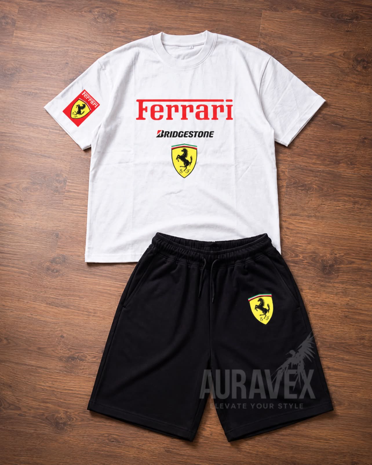 ENSEMBLE OVERSIZE - FERRARI