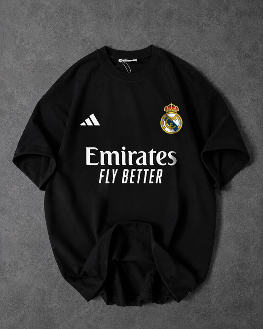 🔥 TSHIRT REAL MADRID OVERSIZE - PREMIUM QUALITY