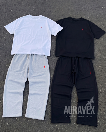 Polo Outfit – T-Shirt + Jogger Set
