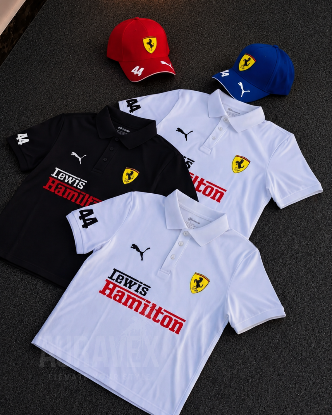 Ferrari Polo & Cap